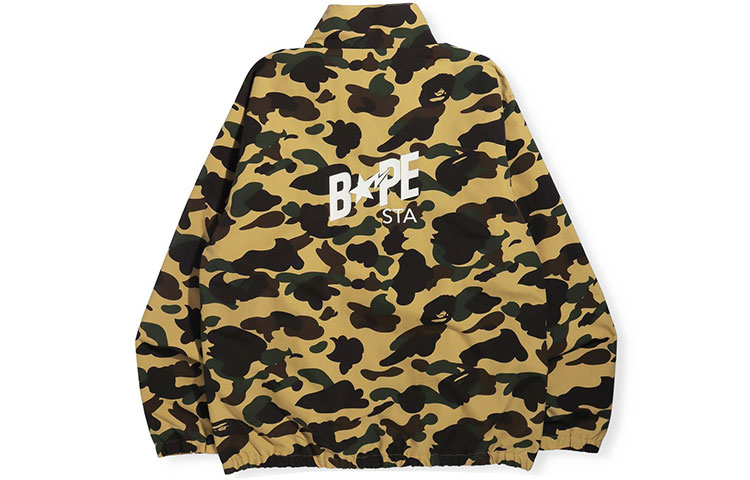 BAPE 1ST Camo Star Print High-Neck Jacket 1H80-140-014 圖 5
