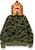 BAPE 1st Camo Tiger Full Zip Hoodie Green