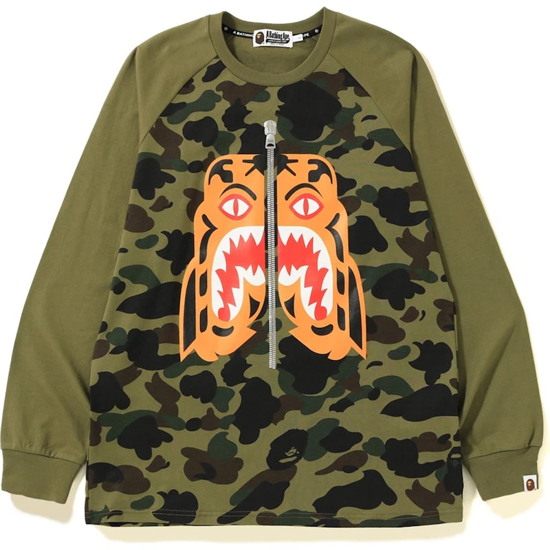 bape-1st-camo-tiger-ls-tee-green