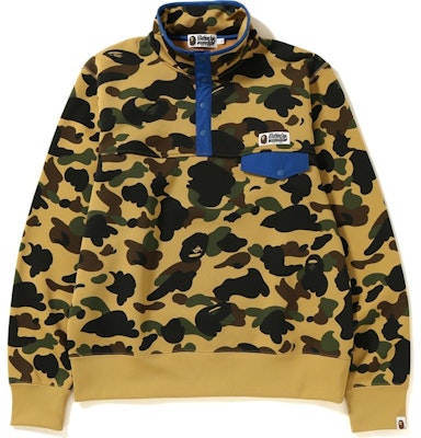 Bape 1st Camo Wide Sweater Yellow Buy Bape 1st Camo Wide Sweater Yellow