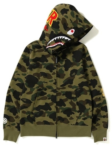 bape-1st-camo-windstopper-ponr-shark-full-zip-hoodie-green