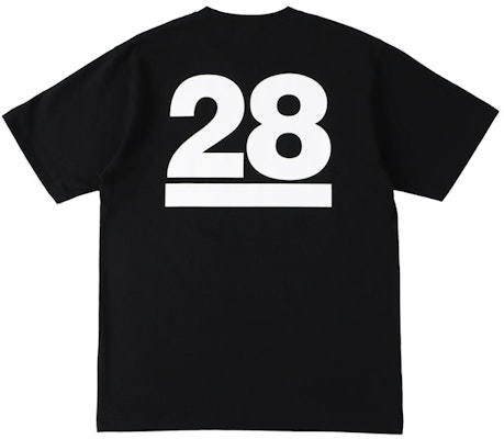 BAPE 28th Anniversary Ape Head Tee Black Order BAPE 28th Anniversary Ape Head Tee Black