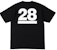 BAPE 28th Anniversary Ape Head Tee Black