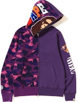 Bape 第二代虎頭半全拉鏈連帽衫 紫色 Buy Bape 第二代虎頭半全拉鏈連帽衫 紫色