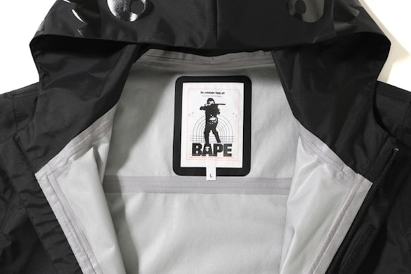 Chaqueta Sudadera Bape 3 Capas Shark Negra Lookbook Chaqueta Sudadera Bape 3 Capas Shark Negra