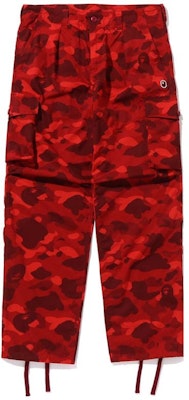 BAPE 迷彩印花中腰直筒工裝褲。 1J80-152-015 Details for BAPE 迷彩印花中腰直筒工裝褲。 1J80-152-015