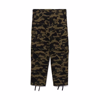 BAPE Camouflage All-Over Print Straight Casual Pants 1J20-152-002