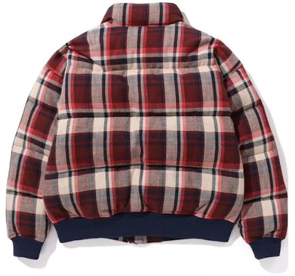 BAPE Checkered High-Neck Graphic Print Zip-Up Jacket 1J80-144-008 Lookbook BAPE Checkered High-Neck Graphic Print Zip-Up Jacket 1J80-144-008