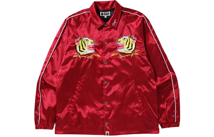 BAPE  Coach Jacket with Tiger Embroidery Design. 1G30-140-011 圖 2