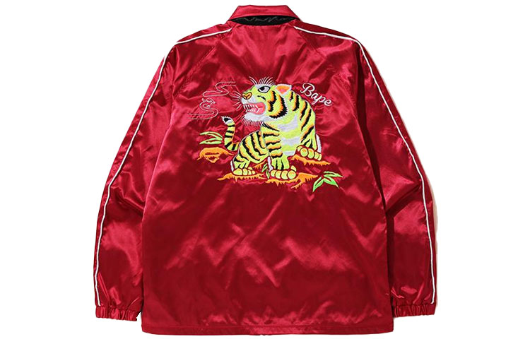 BAPE  Coach Jacket with Tiger Embroidery Design. 1G30-140-011 圖 3
