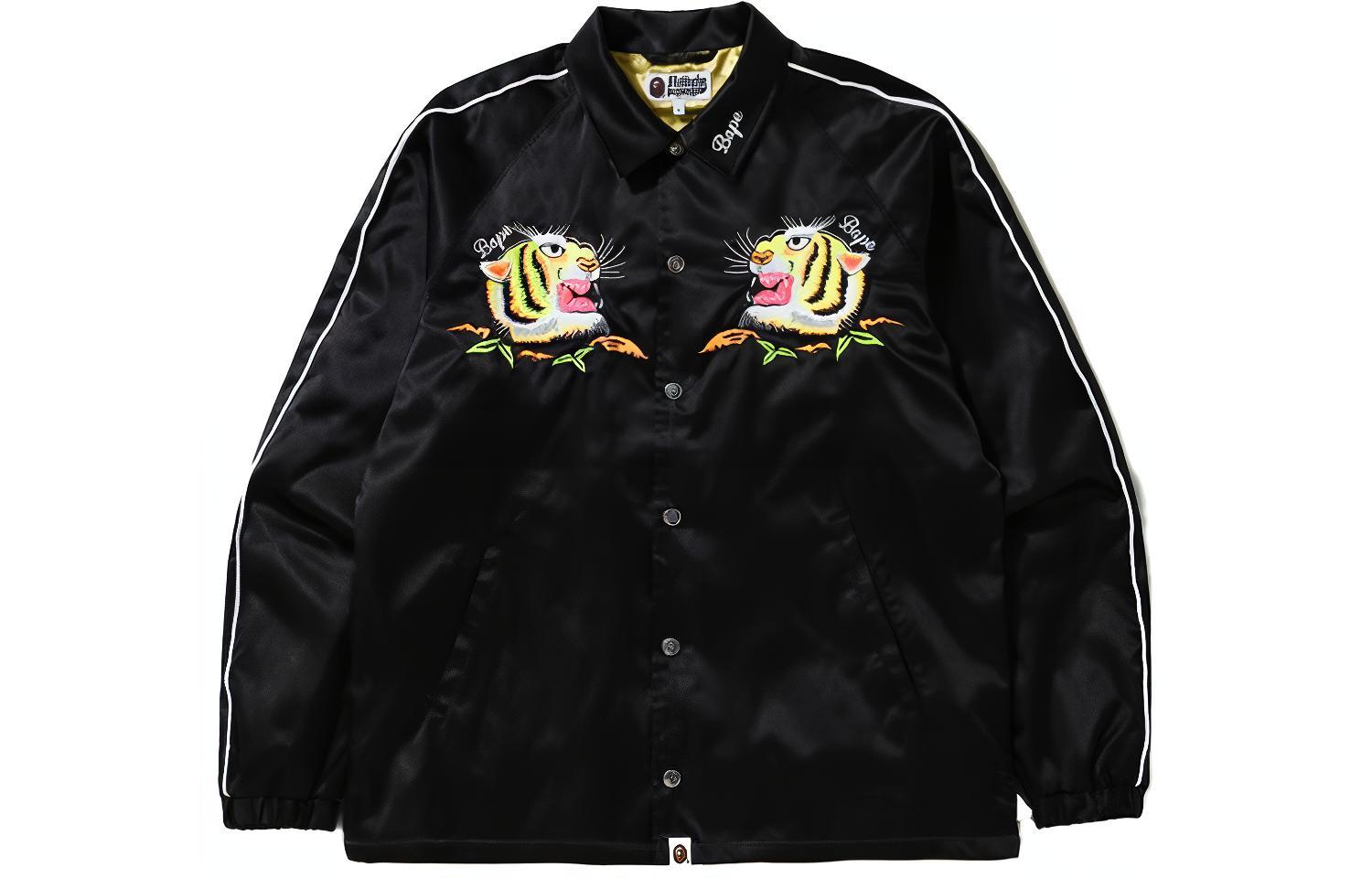 BAPE  Coach Jacket with Tiger Embroidery Design. 1G30-140-011 圖 4