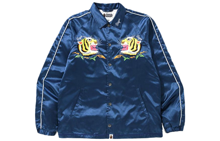 BAPE  Coach Jacket with Tiger Embroidery Design. 1G30-140-011 圖 6