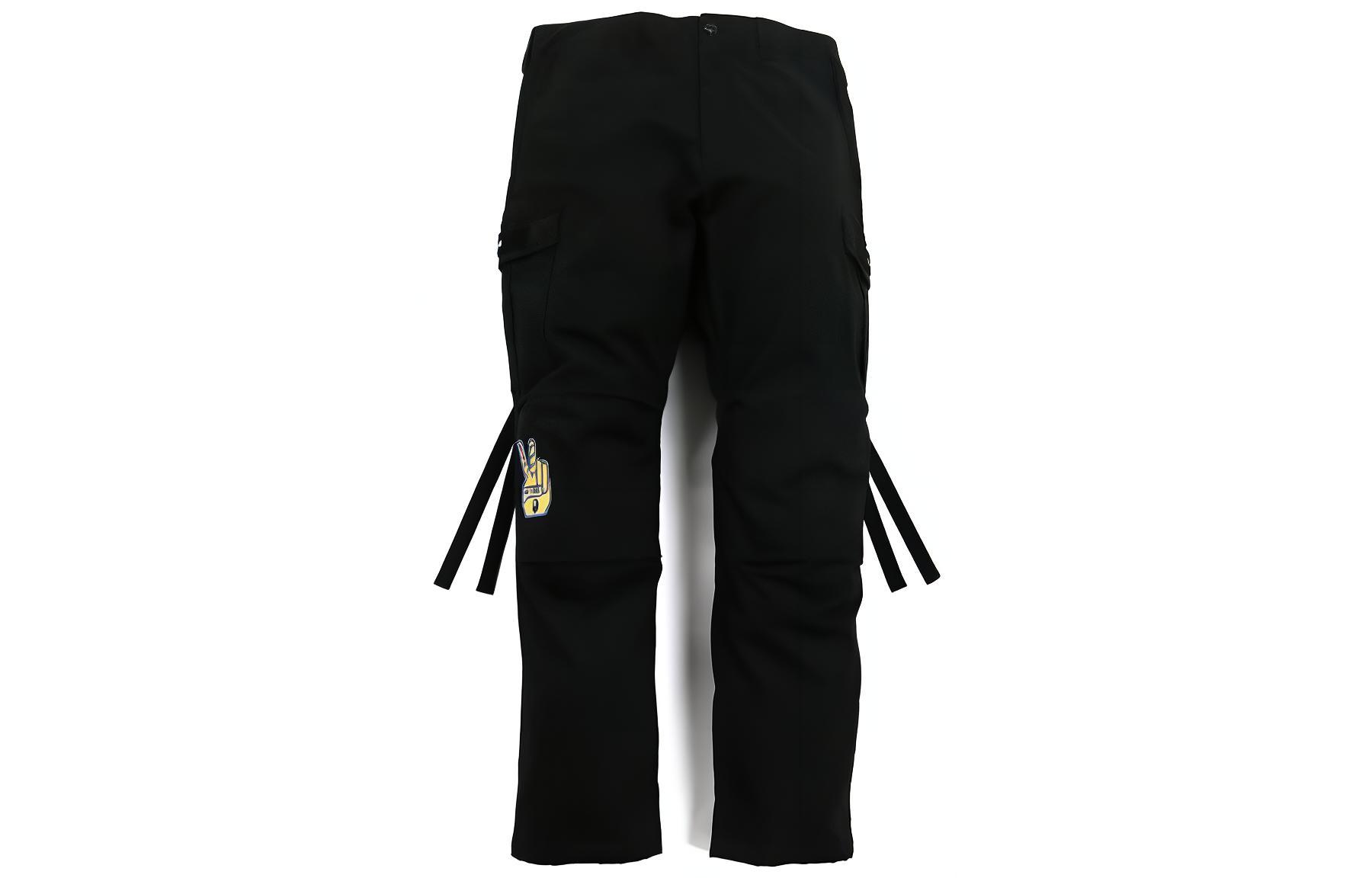 BAPE  Embroidered Ape Patch Cargo Pants Casual Wear. 0ZXPTM152005H