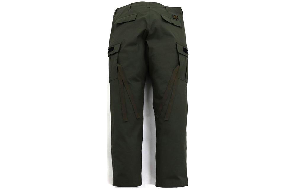 Lookbook BAPE 刺繡猿人標誌工裝褲 休閒潮流褲。 0ZXPTM152005H