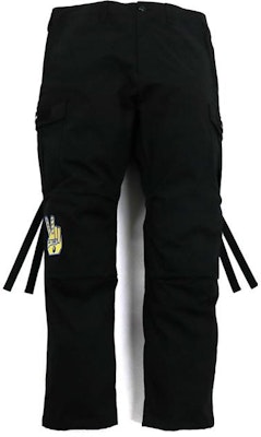 BAPE 刺繡猿人標誌工裝褲 休閒潮流褲。 0ZXPTM152005H Shop BAPE 刺繡猿人標誌工裝褲 休閒潮流褲。 0ZXPTM152005H