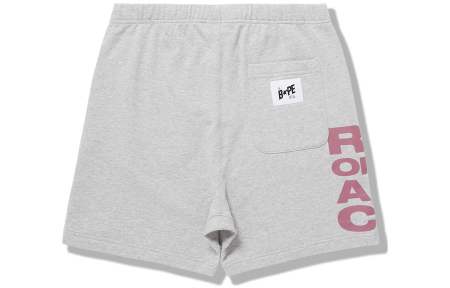 Sizing 베이프 자수 컬러 블록 레터 카키 반바지 0BSSPBA00002G