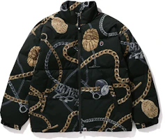 BAPE Full-Zip High Collar Printed Jacket. 1J80-144-002 BAPE Full-Zip High Collar Printed Jacket. 1J80-144-002