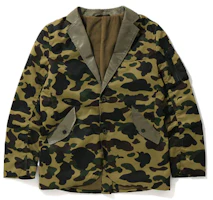 Order BAPE 綠色單排扣西裝外套長袖夾克 7G80-142-002