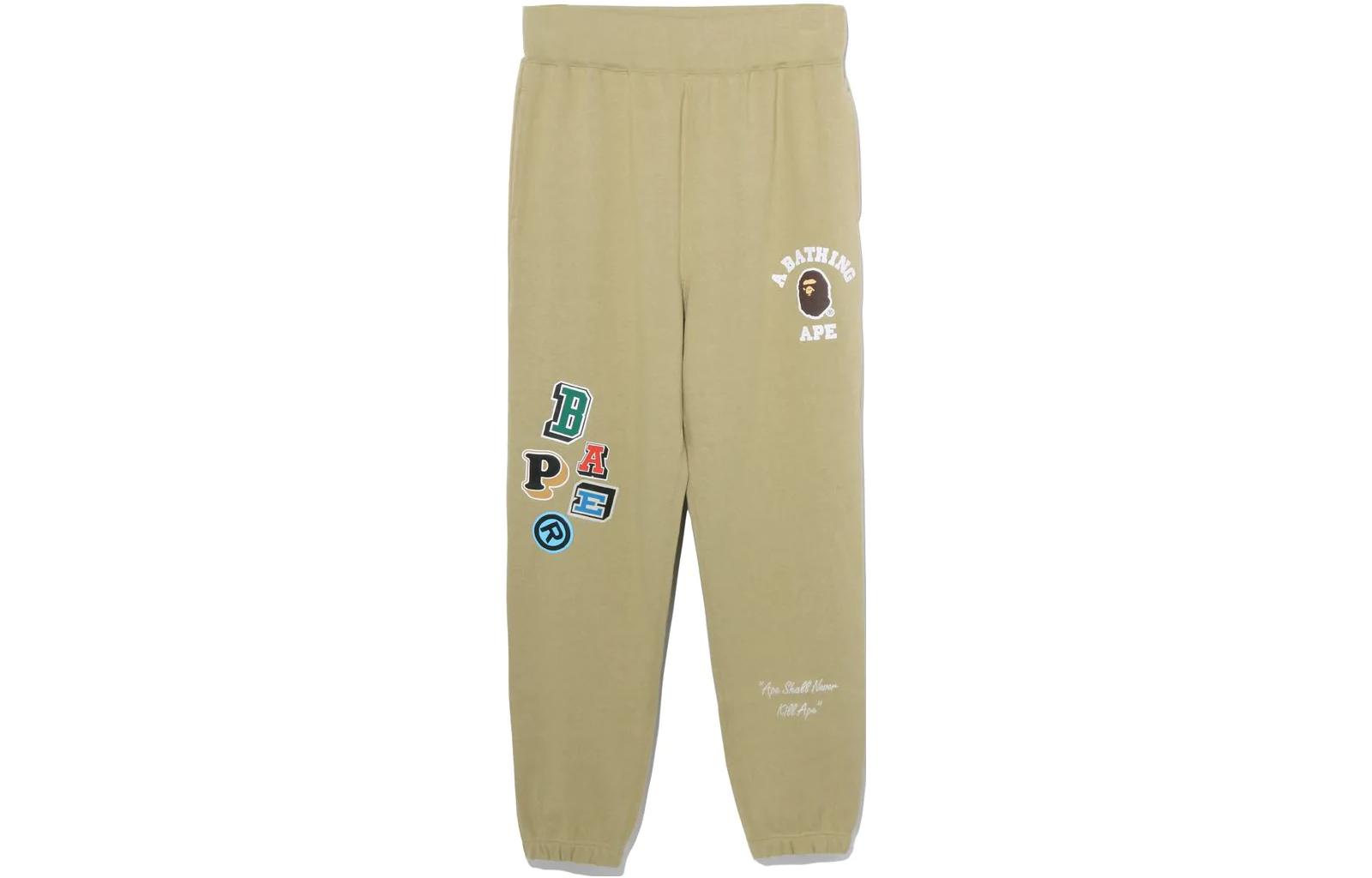 Order BAPE エイプロゴプリントデザイン ジョガースウェットパンツ 1i30-152-001