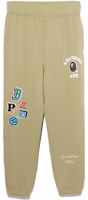 Order BAPE 猿人字母印花設計運動長褲. 1i30-152-001