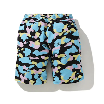 BAPE Logo Camo Print Shorts 1H30-153-004
