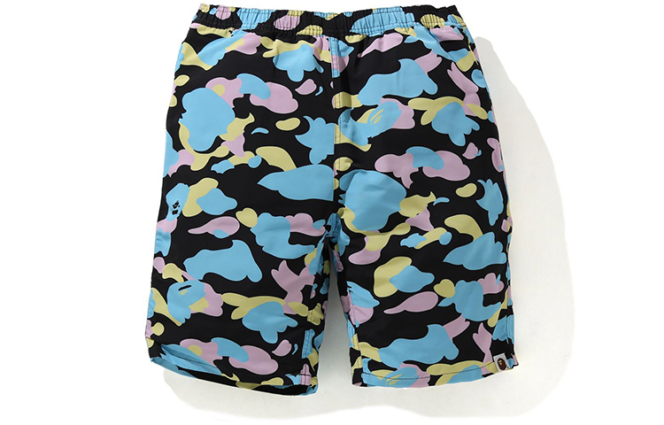 Purchase BAPE 标志迷彩印花短裤 1H30-153-004