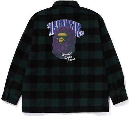 BAPE 長袖格紋襯衫 1J80-131-003 Lookbook BAPE 長袖格紋襯衫 1J80-131-003