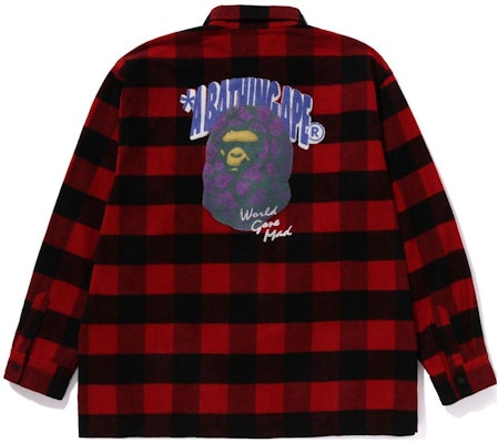 BAPE 長袖格紋襯衫 1J80-131-003 Purchase BAPE 長袖格紋襯衫 1J80-131-003