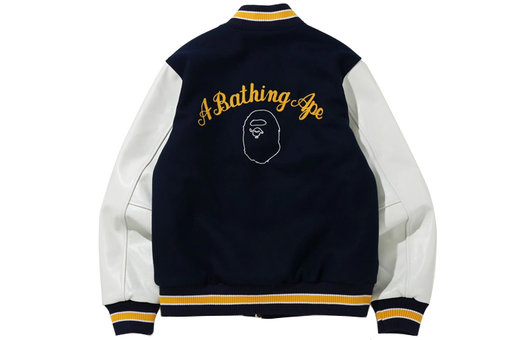 Purchase BAPE 寬鬆版棒球外套 - 開學季必備。 1G80-141-001