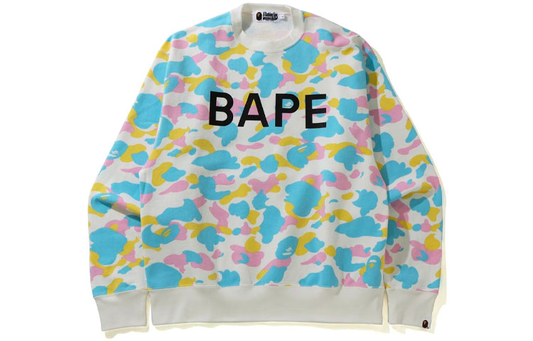 BAPE  Loose Fit Camo Long Sleeve Sweatshirt 1H30-113-006 圖 2