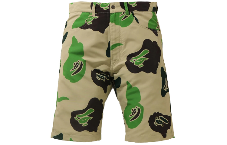 BAPE  Loose Fit Camo Pocket Shorts 1H30-153-022