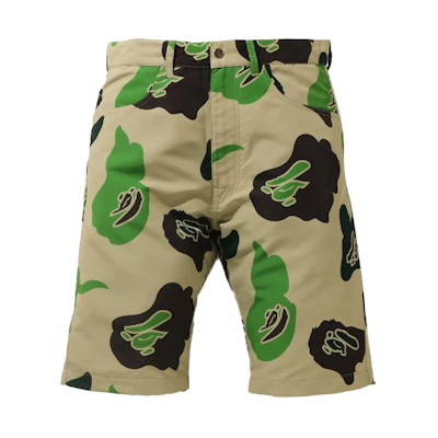 BAPE Loose Fit Camo Pocket Shorts 1H30-153-022