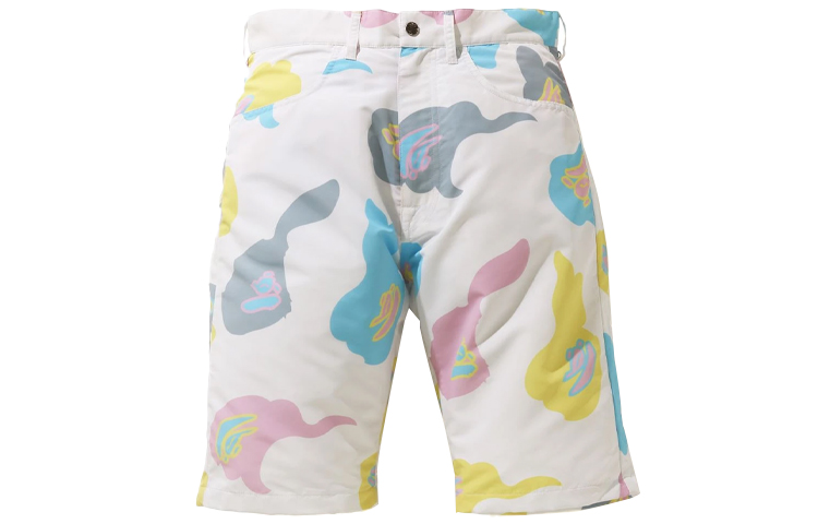 Shop BAPE 寬鬆版型迷彩口袋短褲 1H30-153-022