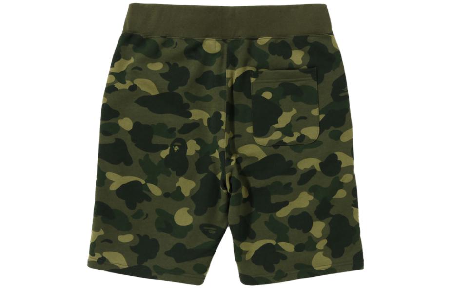BAPE  Loose Fit Camo Shorts with Letter Embroidery. 0ZXSPM153001J 圖 3