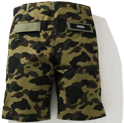 BAPE 寬鬆版型迷彩拼貼工裝短褲 1H30-153-013 Lookbook BAPE 寬鬆版型迷彩拼貼工裝短褲 1H30-153-013