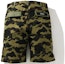 Lookbook BAPE 寬鬆版型迷彩拼貼工裝短褲 1H30-153-013