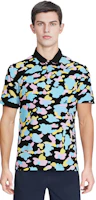 Shop BAPE Multicolor Camo Print Short Sleeve Polo Shirt. 1H30-112-003