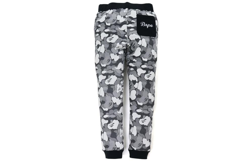 Lookbook BAPE 寬鬆版猿人標誌彈性腰帶休閒長褲 0ZXPTM152002H