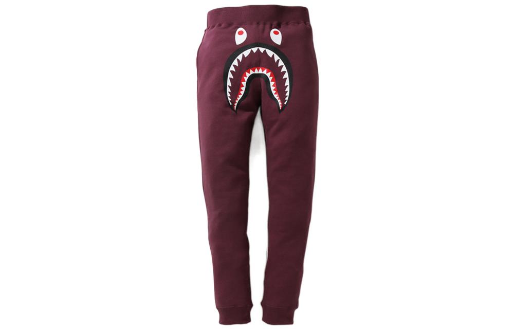 BAPE  Shark Print Solid Color Casual Sweatpants. 0ZXPTM152013G 圖 2