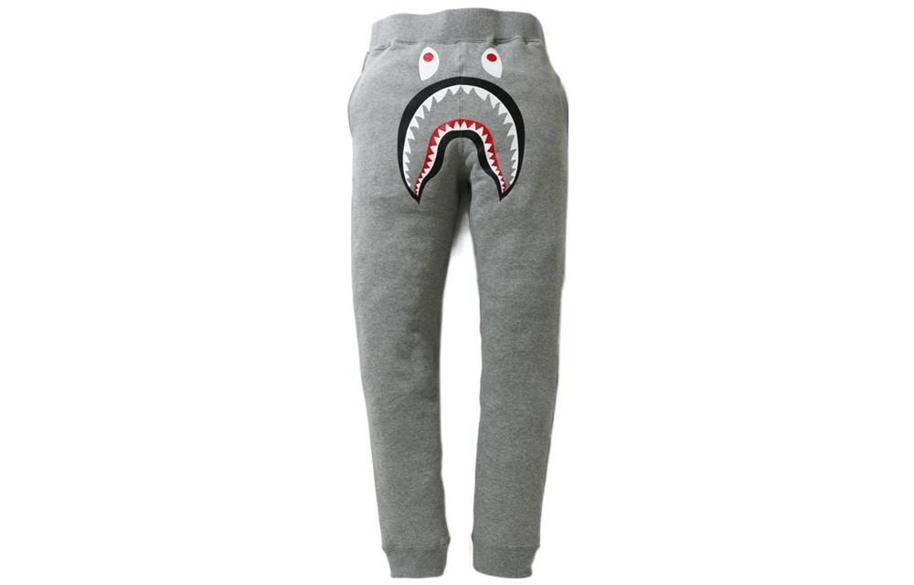 BAPE  Shark Print Solid Color Casual Sweatpants. 0ZXPTM152013G 圖 4