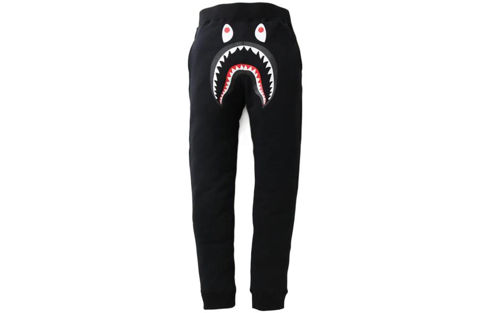 BAPE  Shark Print Solid Color Casual Sweatpants. 0ZXPTM152013G 圖 6