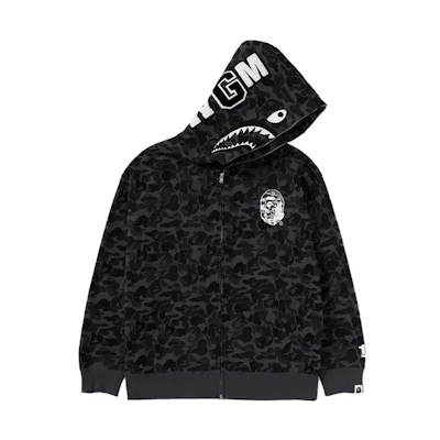 Bape A BATHING APE 13th Anniversary FW23 Classic Camo Shark Hoodie Unisex 0ZXSWM115014L