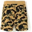 Lookbook Bape A BATHING APE Shorts Tiburón Camo Amarillo Unisex Casual Camuflaje. 1F30-153-008