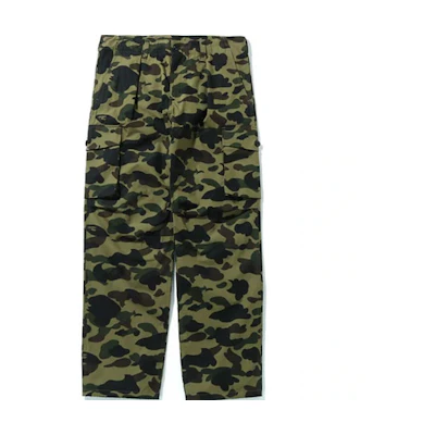 Bape A BATHING APE 1ST Camo Wide Fit 6 Pocket Pants Casual Straight Fit. 1H80-152-017