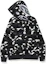 Shop Bape 2023城市迷彩夜光鲨鱼连帽卫衣拉链款 - 夜光鲨鱼. 1J20-115-002