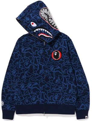 Bape A BATHING APE 30th Anniversary FW23 Shark Zip Hoodie Camo Unisex. 1J70-115-001 Sizing Bape A BATHING APE 30th Anniversary FW23 Shark Zip Hoodie Camo Unisex. 1J70-115-001