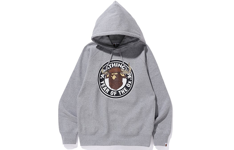 Bape A BATHING APE  Calf Cartoon Print Hoodie. 1H20-114-003 圖 4