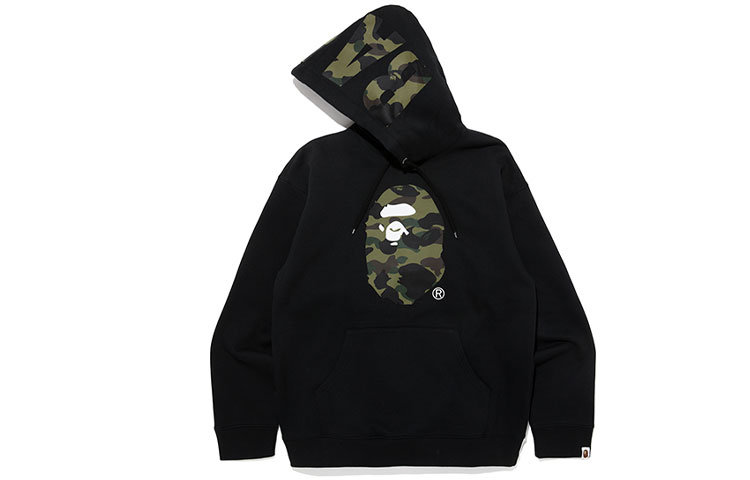 Bape A BATHING APE  Camo Ape Head Logo Graphic Print Sweatshirt. 0ZXSWMSWFW06F 圖 3