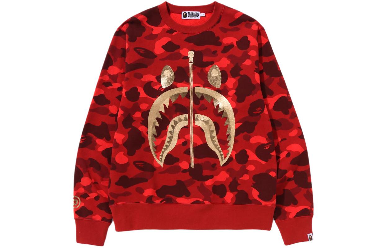 Bape A BATHING APE  Camo Crewneck Pullover Sweatshirt Long Sleeve. 1K30-113-003 圖 2