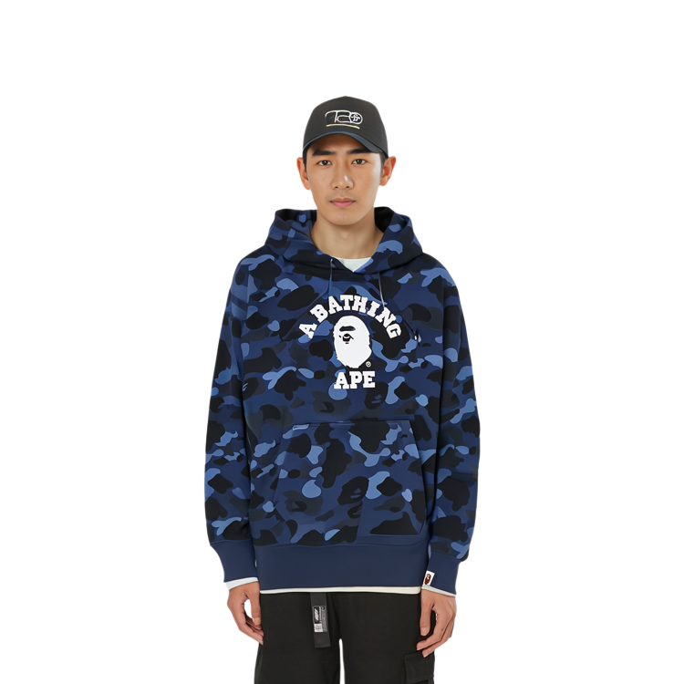 Lookbook Bape A BATHING APE 迷彩標誌印花連帽衫 0ZXSWM114018G